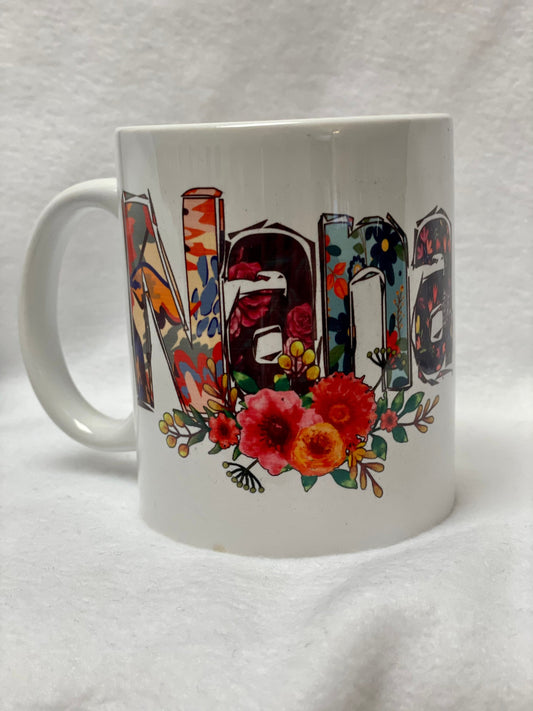 To all the Nana’s! Enjoy your coffee in this 14 ounce ceramic coffee cup!
