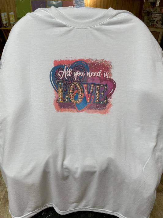 Small, Medium, Large or X-Large unisex adult t-shirt