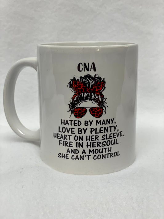 For all the CNA’s. Enjoy your coffee in this 14 ounce ceramic coffee cup!
