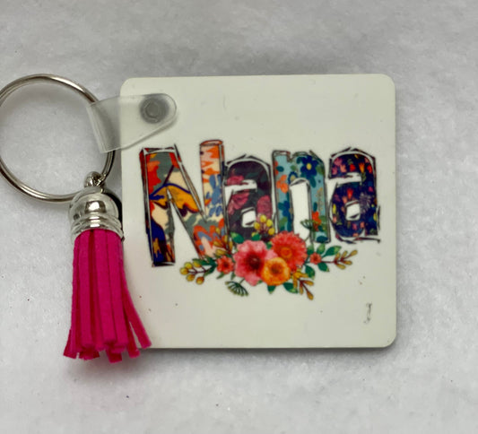 These are key rings with a leather tassel. Please specify in comments which one you are interested in. Each sold separately