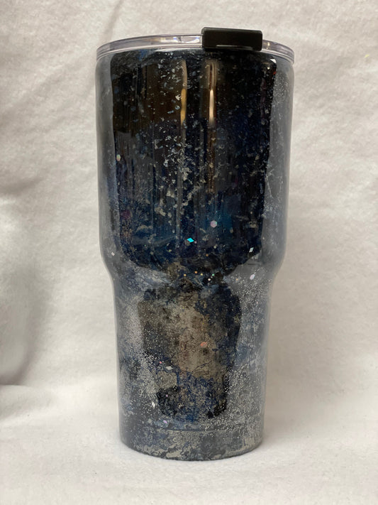 You can personalize this cup. Enjoy a beverage in this 30oz Tumbler.