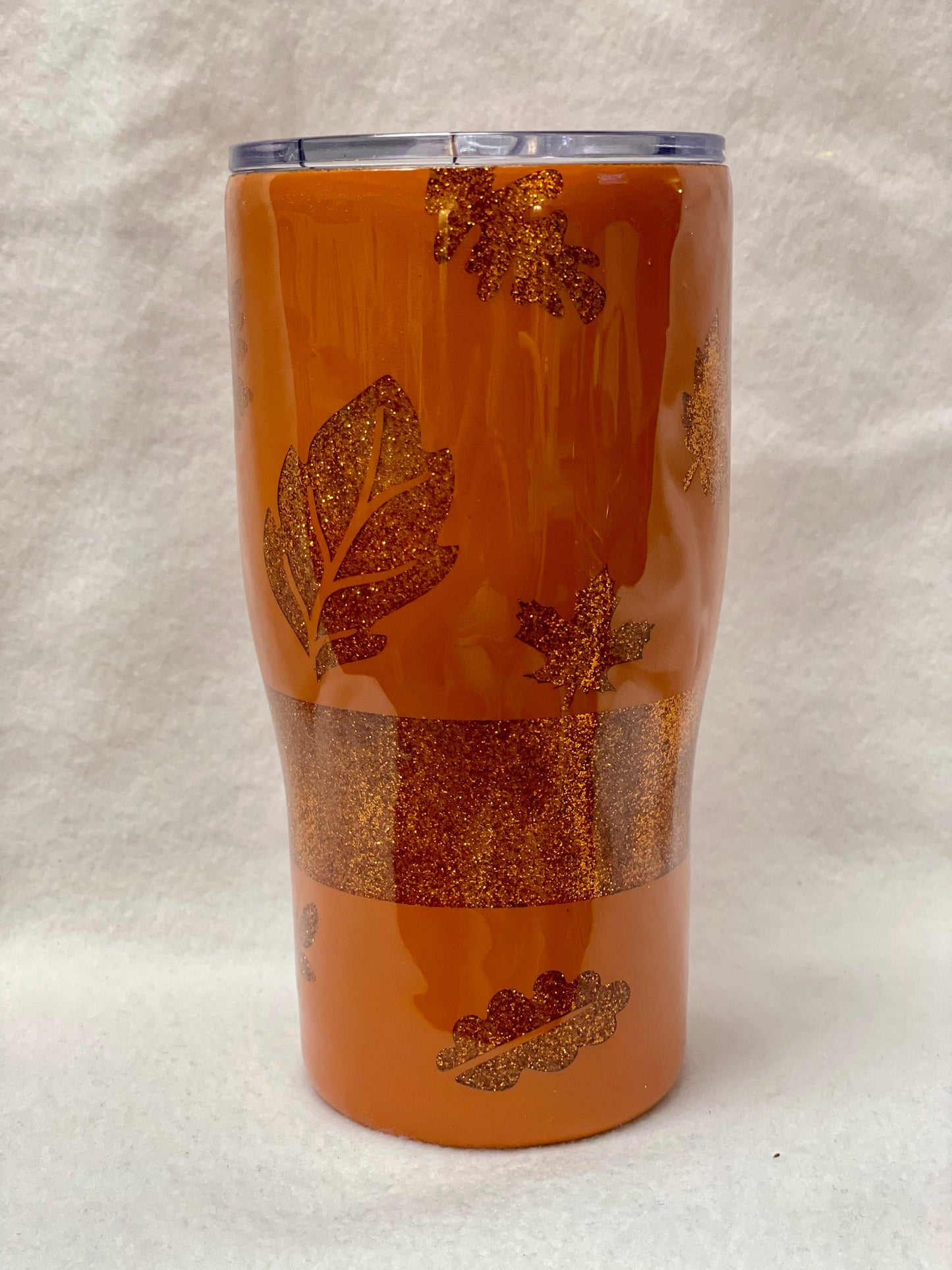 Love Fall… Enjoy your coffee or cold drink in this 20oz Tumbler. This can be personalized!