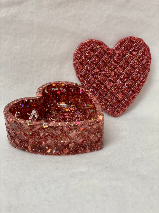 Resin trinket box/jewelry box