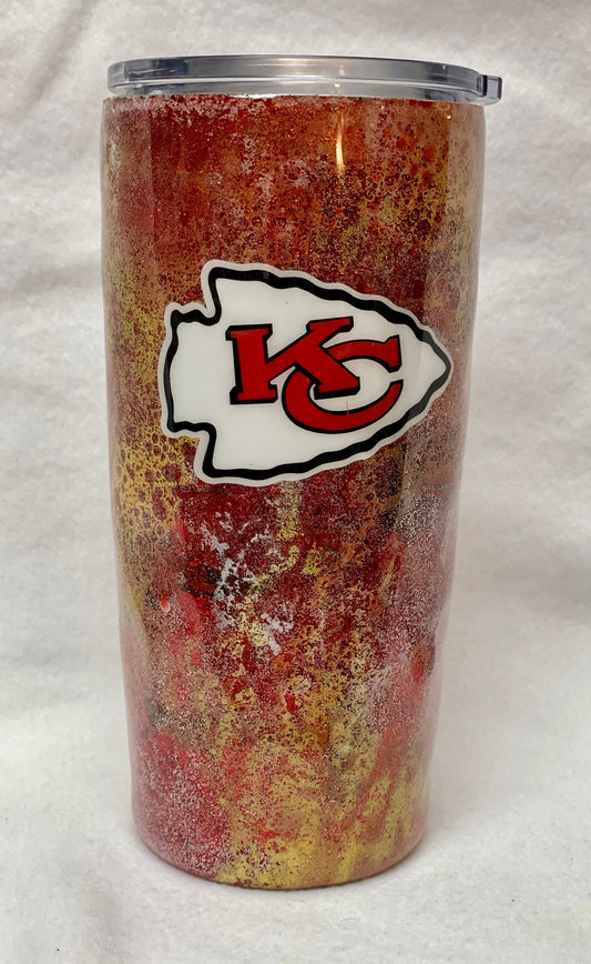 For all the Kansas City Chiefs fans!. Enjoy a beverage in this 20oz Tumbler.