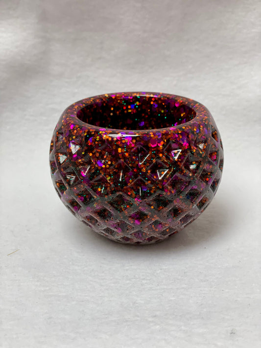 Resin jewelry bowl