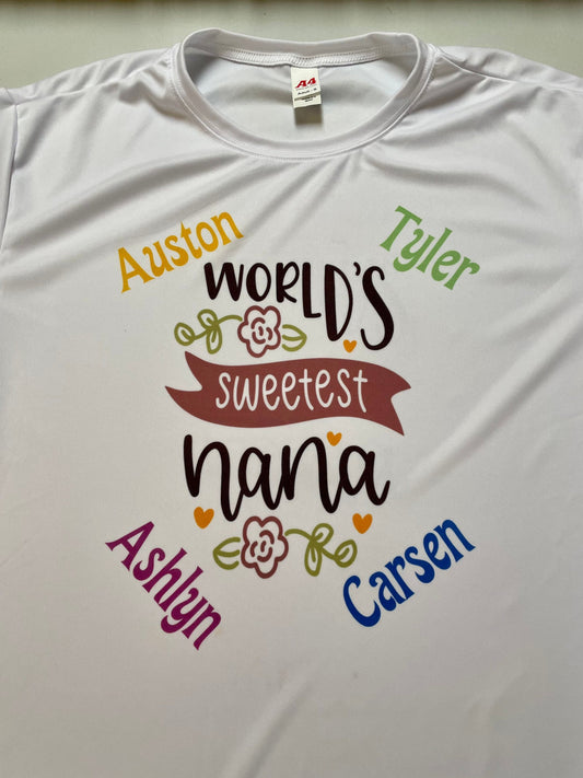 You can personalize your own t-shirt. Small, Medium, Large or X-Large unisex adult t-shirt