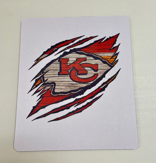 Love Kansas City Chiefs? Enjoy this Desk Mousepad