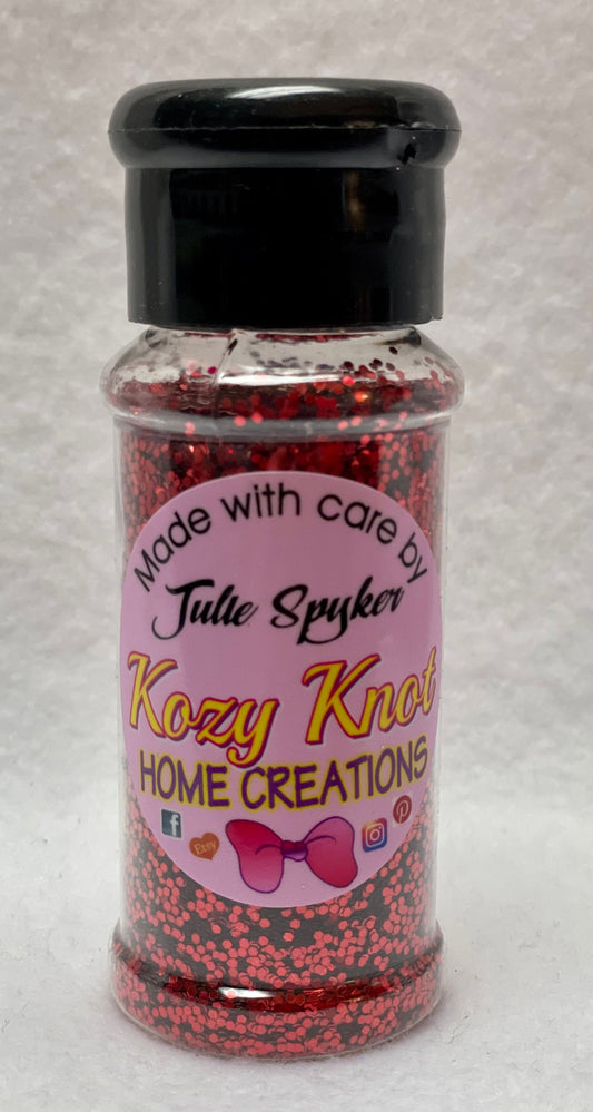 Painter Red Glitter 2oz